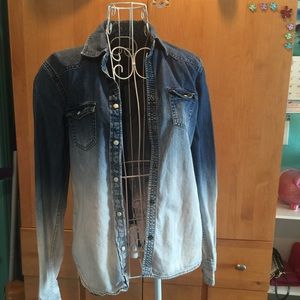 American Eagle Jean Shirt