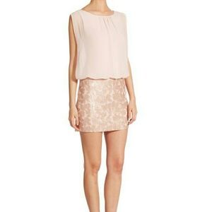 *HP* FINAL- Floral sequin blouson bridesmaid dress