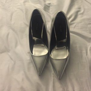Silver heels
