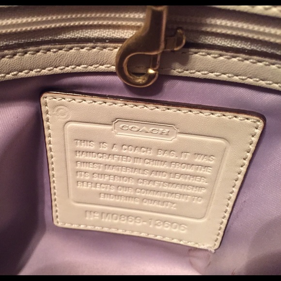 Authentic Coach Bag - image 4