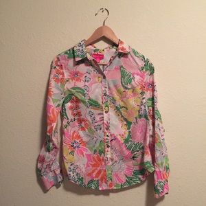 Lilly Pulitzer for Target Button down shirt
