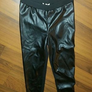 Victoria Secret Faux Leather leggings
