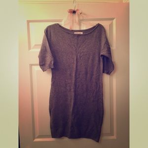 Gray Sweater Dress