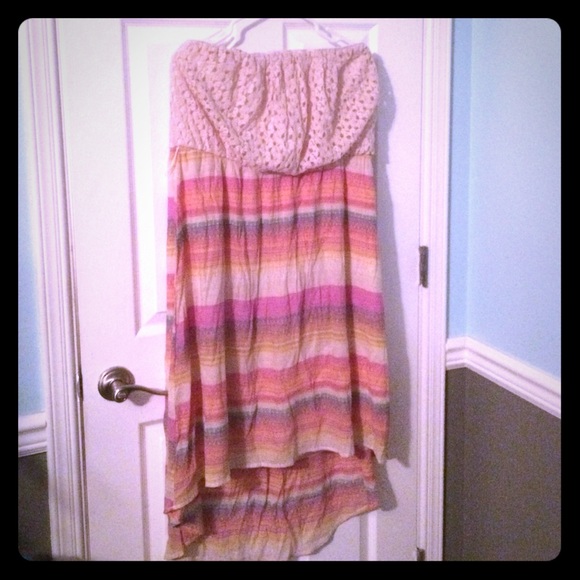 Maurice's strapless dress
