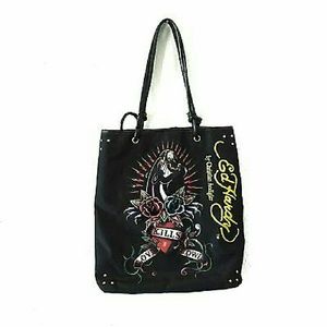 Ed Hardy Panther Tote
