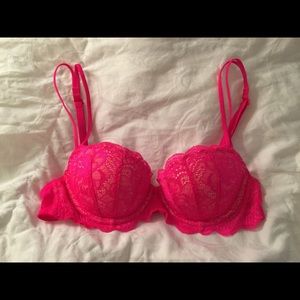 FLASH SALE Today only! VS Pink Balconette Date Bra