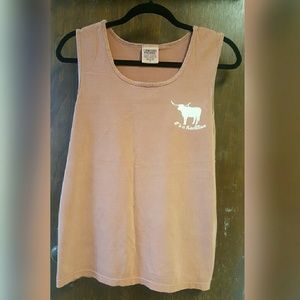 Tailgating Tradition Comfort Colors Tank