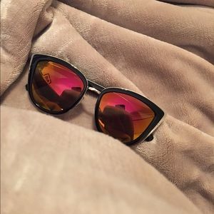 Big, Retro Cat Eye Sunglasses