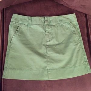Cute green, above the knee skirt