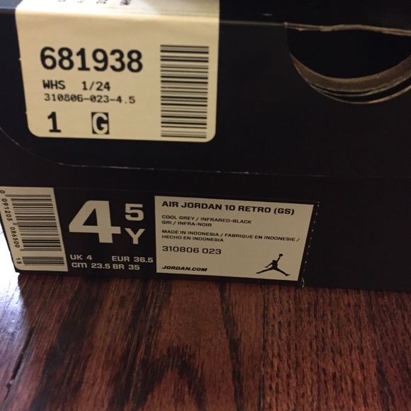 Retro 10 cool grey - Picture 2 of 3