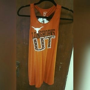 University of Texas Bow Back Tank