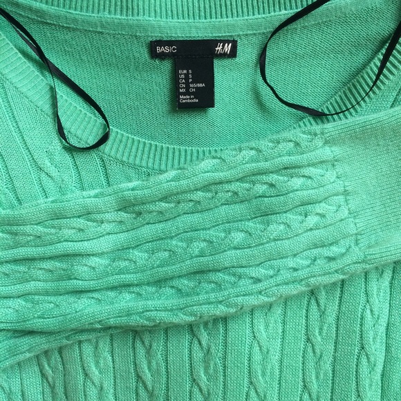 🌸Mint green sweater🌸 - Picture 1 of 3