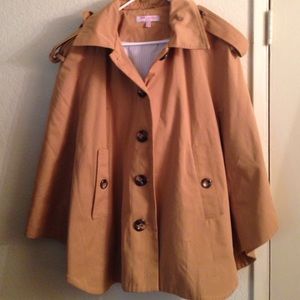 ASOS Camel Cape Coat