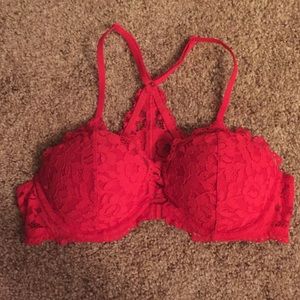 34B pink razor back bra