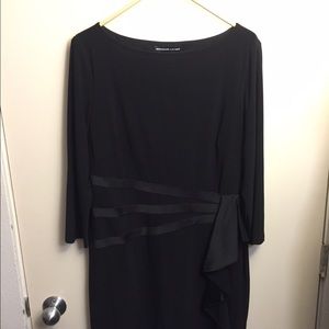 American Living black quarter sleeved dress