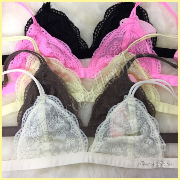 ๐ป 3 Left Delicate Lace Bralette - Picture 2 of 3