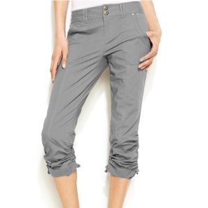 INC Grey Ruched Pants