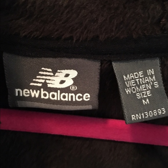 Comfy fury Black New Balance zip Up Hoodie - Picture 3 of 4