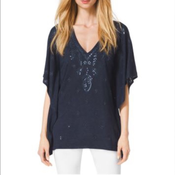 Michael Kors Tops - MUST SELL 💥Michael Kors Navy tunic