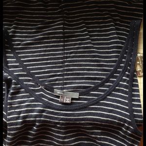 Vince Tops - SALE‼️ Vince Navy Rib Knit Stripe Tank Vince Tops - SALE‼️ Vince Navy Rib Knit Stripe Tank