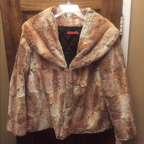 Alice and Olivia Annistyn Faux Fur Coat