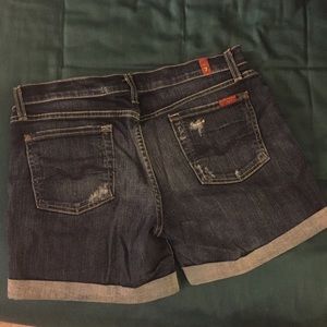 7 for All Mankind jean shorts