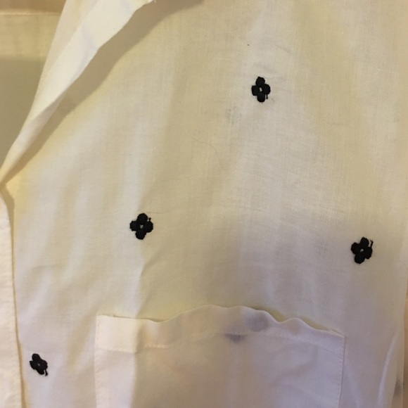 Loft white button down - Picture 3 of 3
