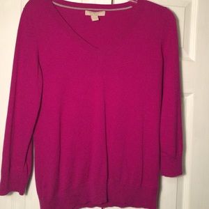 BR Magenta Sweater SZ M