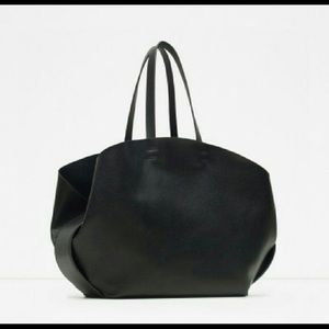 Zara Leather Shoulder Bag