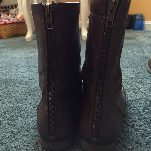 Steve Madden combat boots - Picture 3 of 4