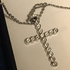 Swarovski cross necklace