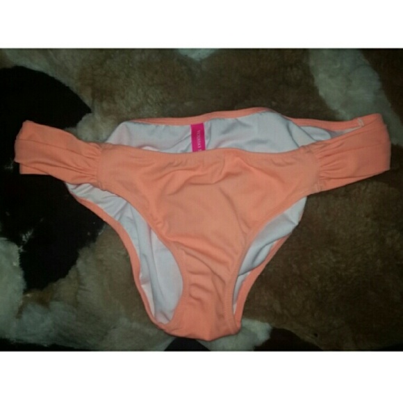 Victoria Secret orange bikini bottoms size medium