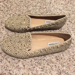 Steve Madden studded loafers