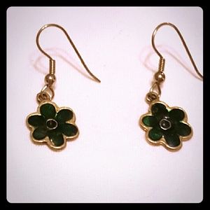 Flower earrings