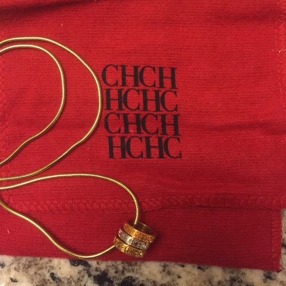 Authentic Carolina Herrera CH Necklace