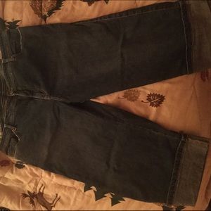 Blue Jean Capris