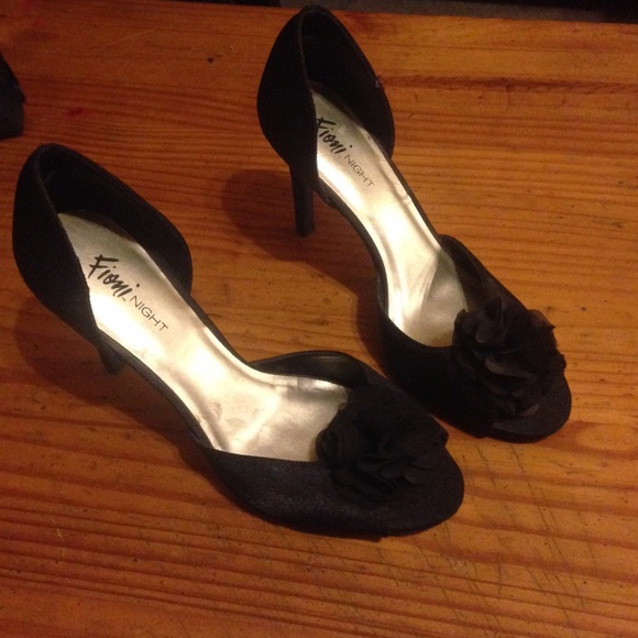 black heels