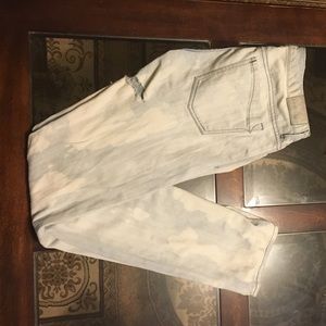 Express acid washed distressed pants