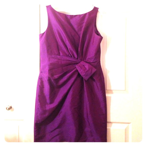 Purple Cocktail Dress
