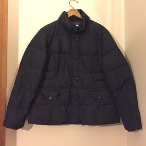 Garnet Hill down jacket