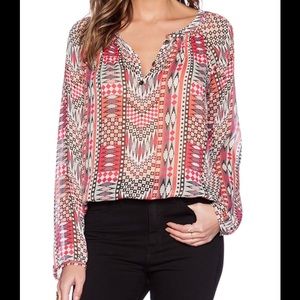 Fun, colorful Sanctuary top