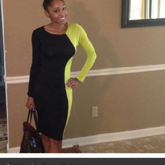 Colorblock dress*sold* - Picture 2 of 2
