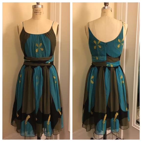 Anna Sui for Anthropologie Iris Dress 8