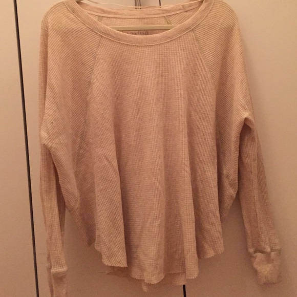 Free People Tops - Free people flowy waffle shirt