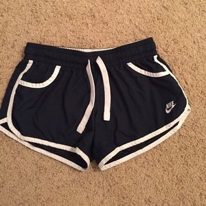 Navy women's Nike shorts