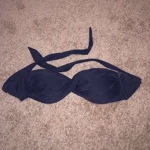 Black bathing suit top