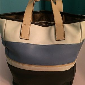 MultiColored Coach Tote