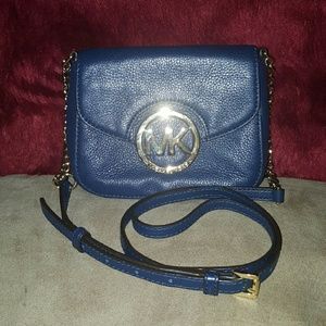 SOLD!!!!!!! Navy michael kors fulton