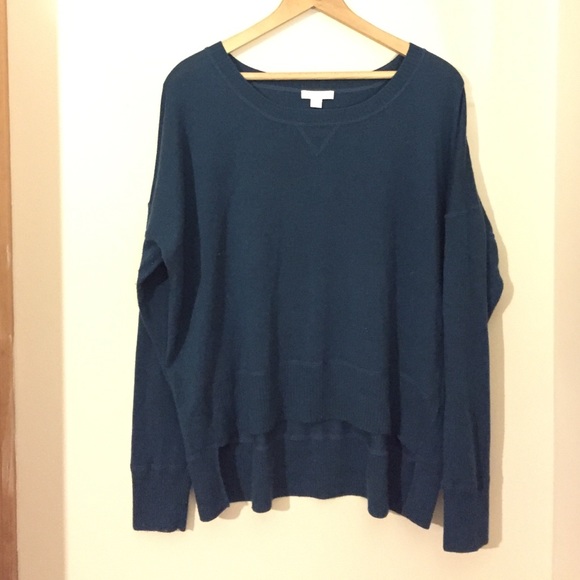 Garnet Hill hi-low sweater.