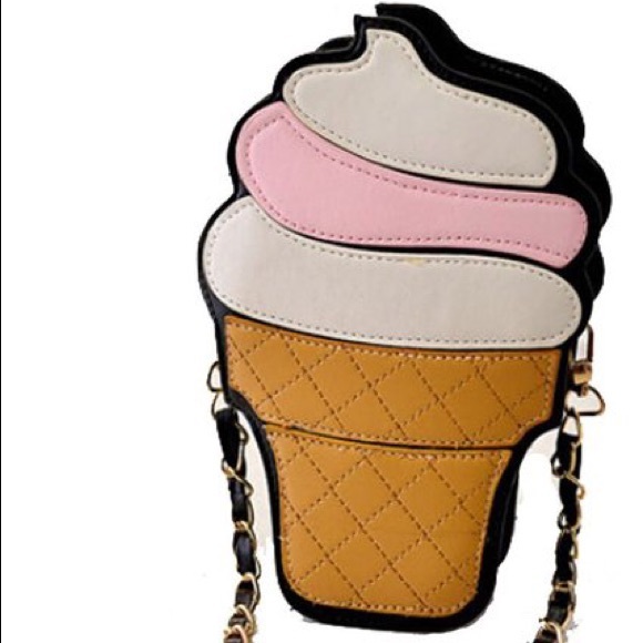 COMING SOON ice cream cross body purse novelty - Picture 2 of 2